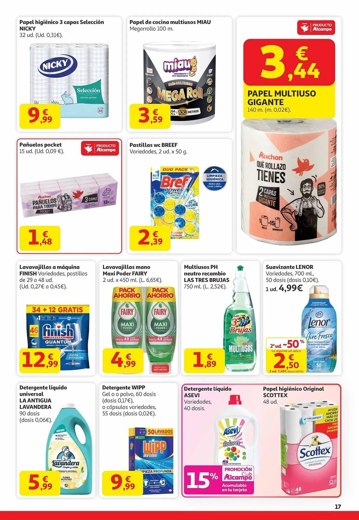 Catálogo de Folleto Alcampo 15 de enero al 28 de enero 2026 - Página 17