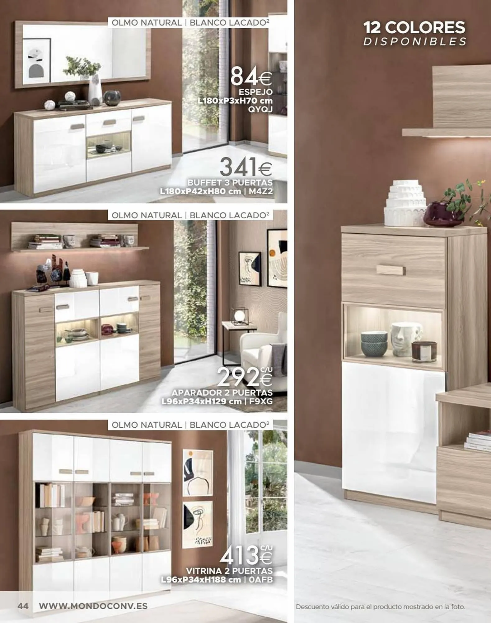 Catálogo de Folleto Mondo Convenienza 1 de junio al 31 de diciembre 2023 - Página 46