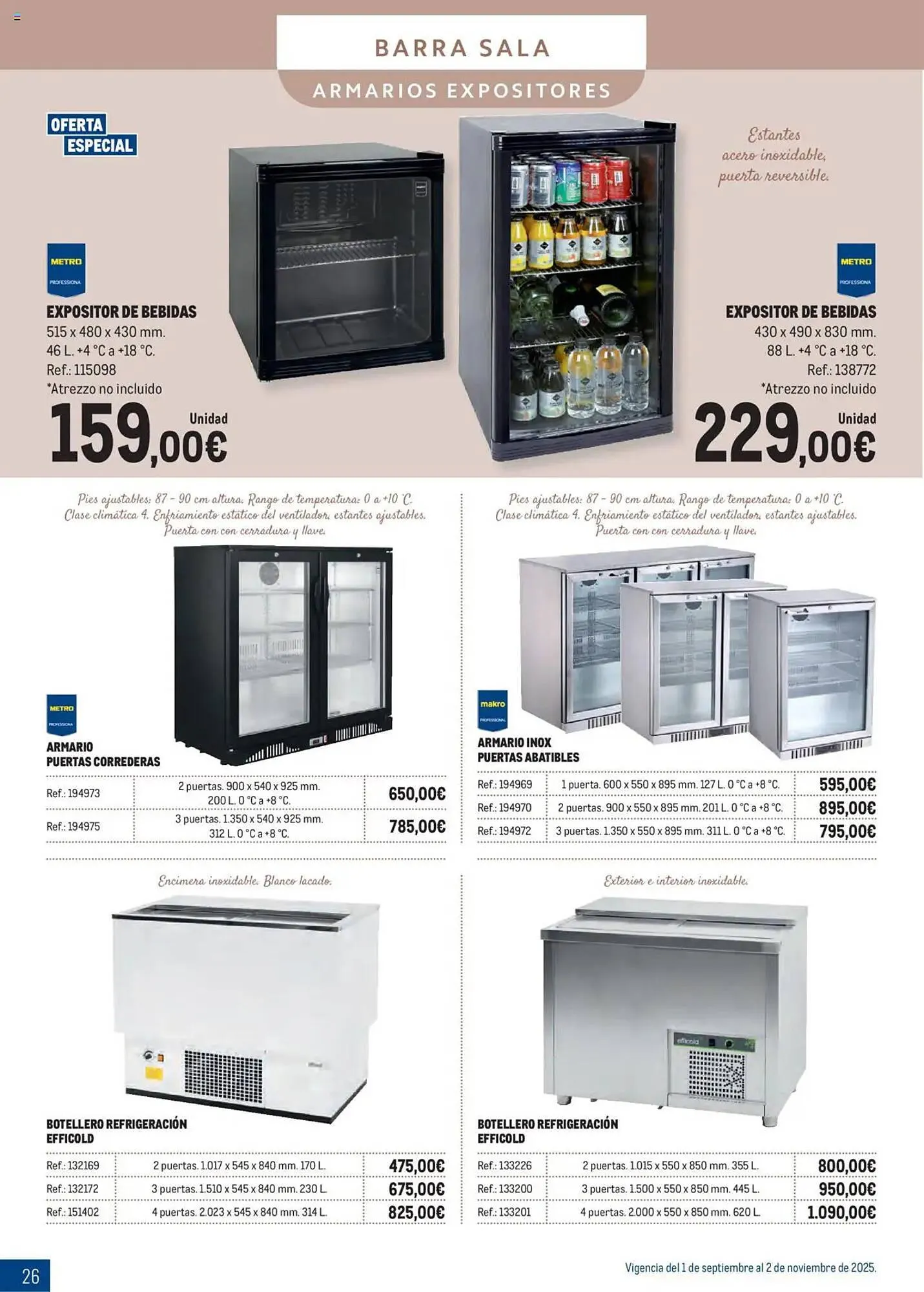 Catálogo de Folleto Makro 1 de septiembre al 2 de noviembre 2025 - Página 26