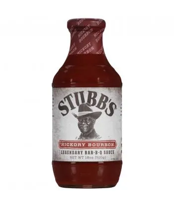 Hickory Bourbon BBQ sauce 510 gr. Stubb's