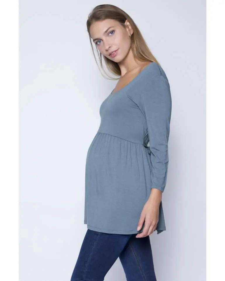 CAMISETA PREMAMÁ STUDIO MANGA 3/4