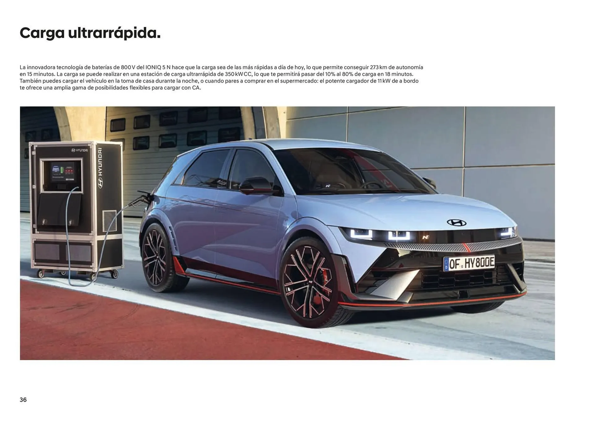 Catálogo de Folleto Hyundai IONIQ 5 N 25 de junio al 25 de junio 2025 - Página 36
