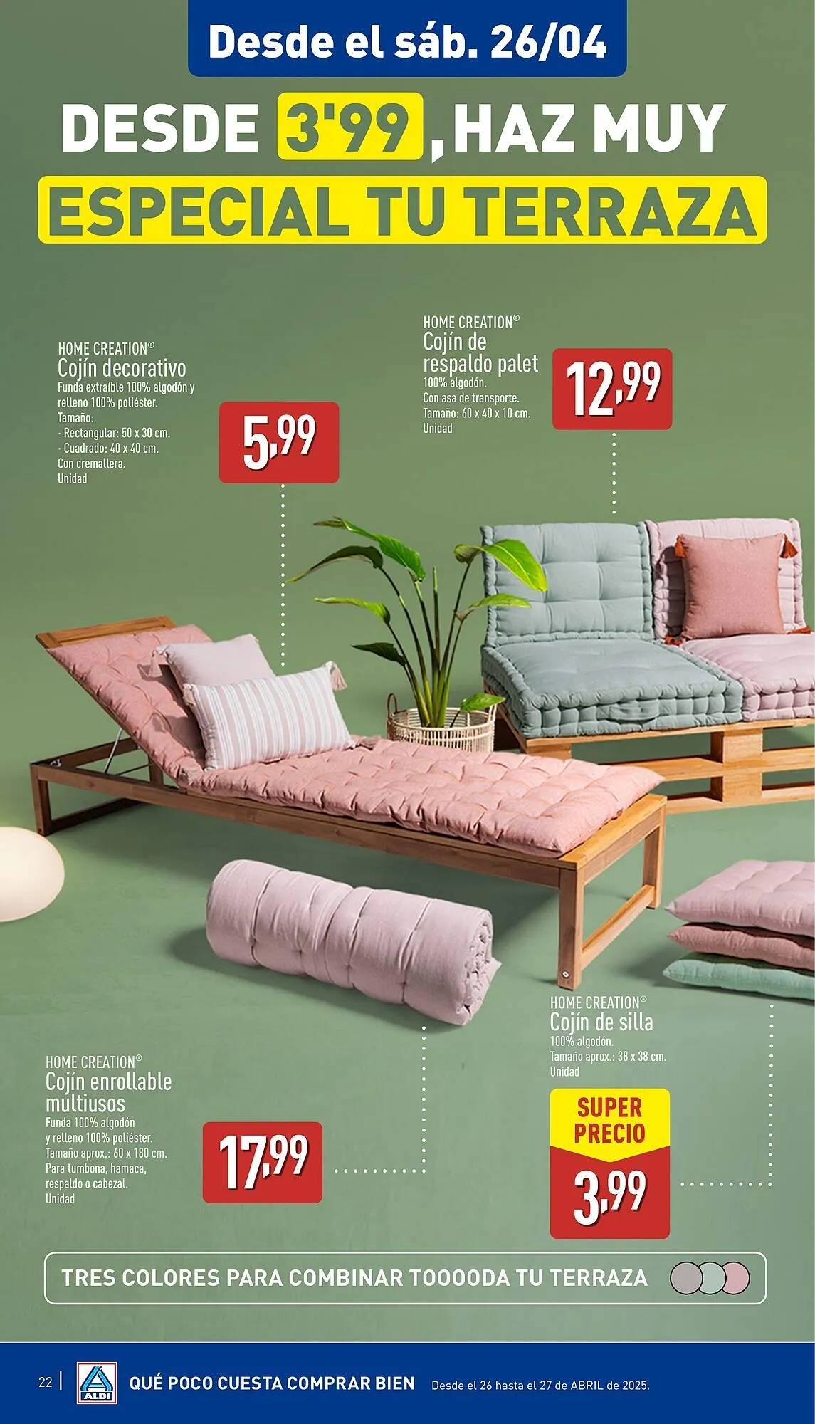 Catálogo de Folleto ALDI 21 de abril al 27 de abril 2025 - Página 22