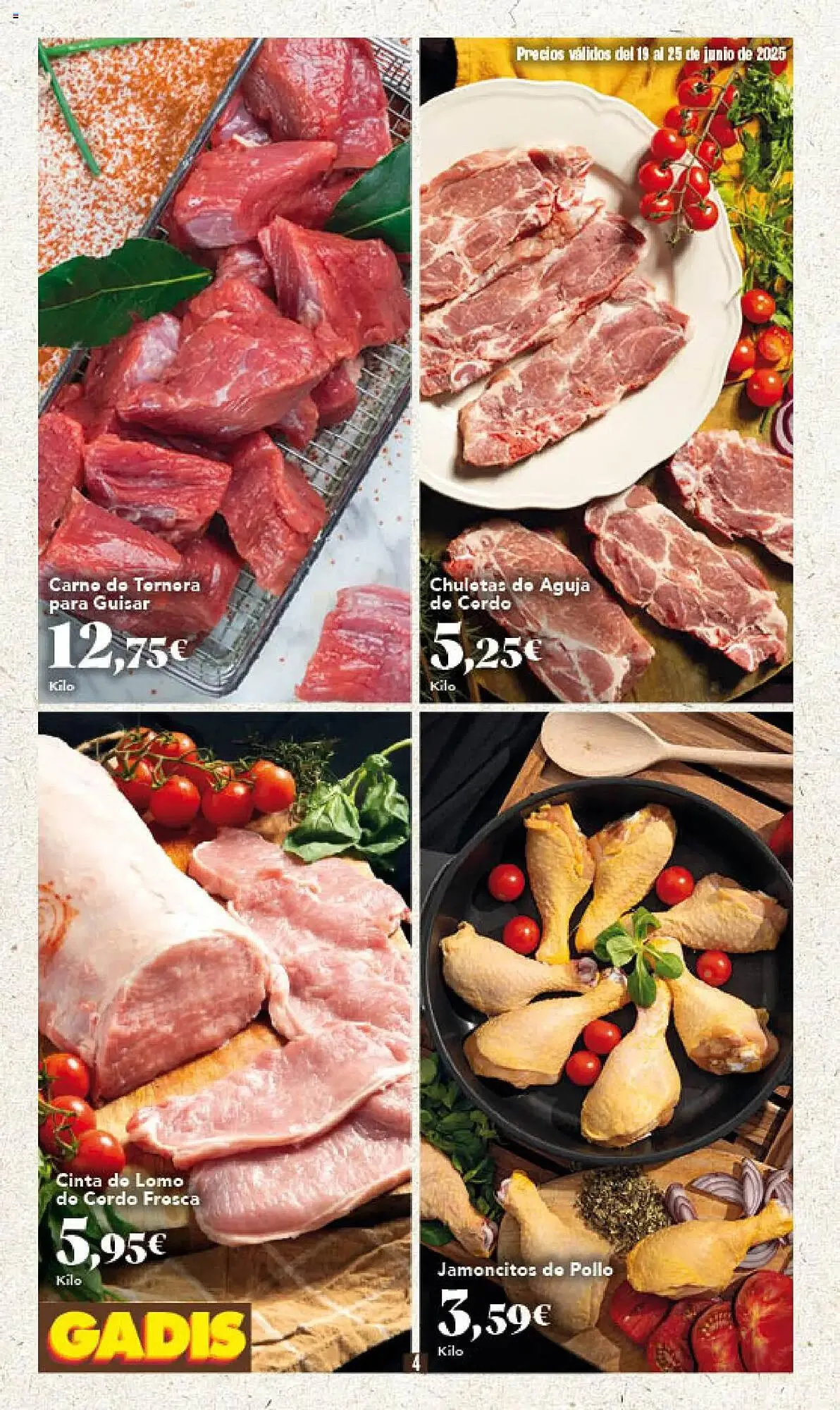 Catálogo de Folleto Gadis 19 de junio al 25 de junio 2025 - Página 4