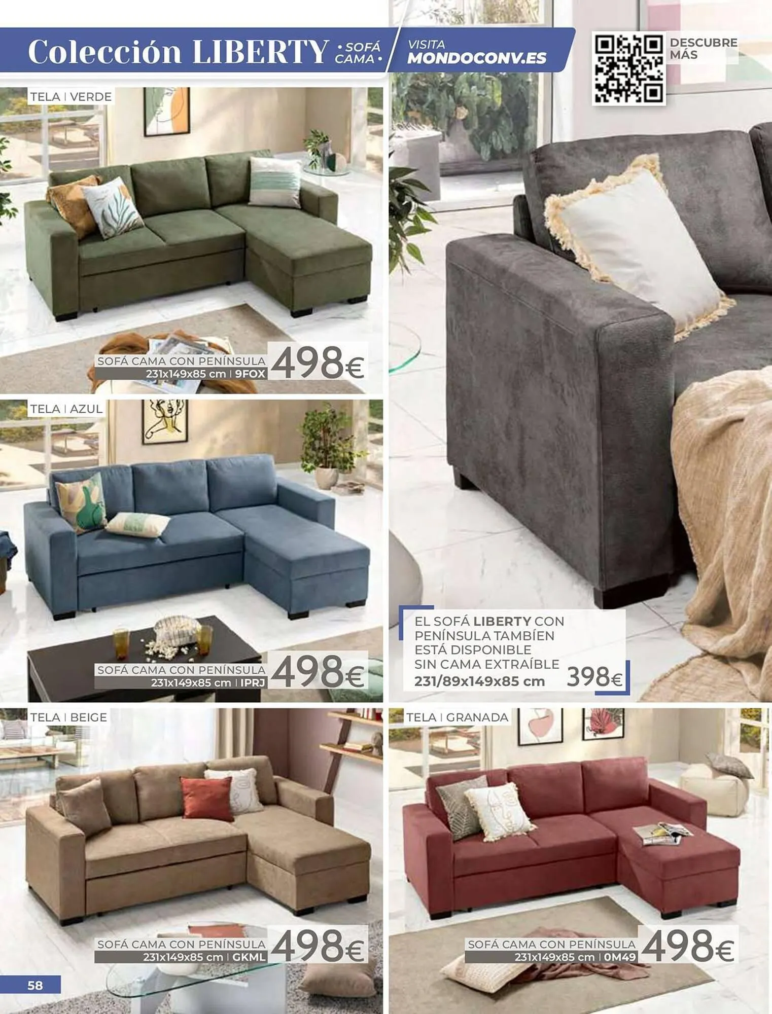 Catálogo de Catálogo Mondo Convenienza 2 de marzo al 31 de mayo 2026 - Página 60