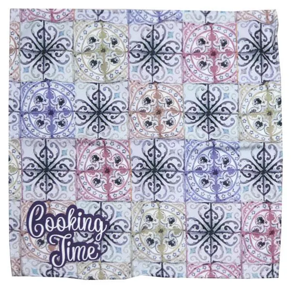 PAÑO MICROFIBRA COOKING TIME 50X50CM