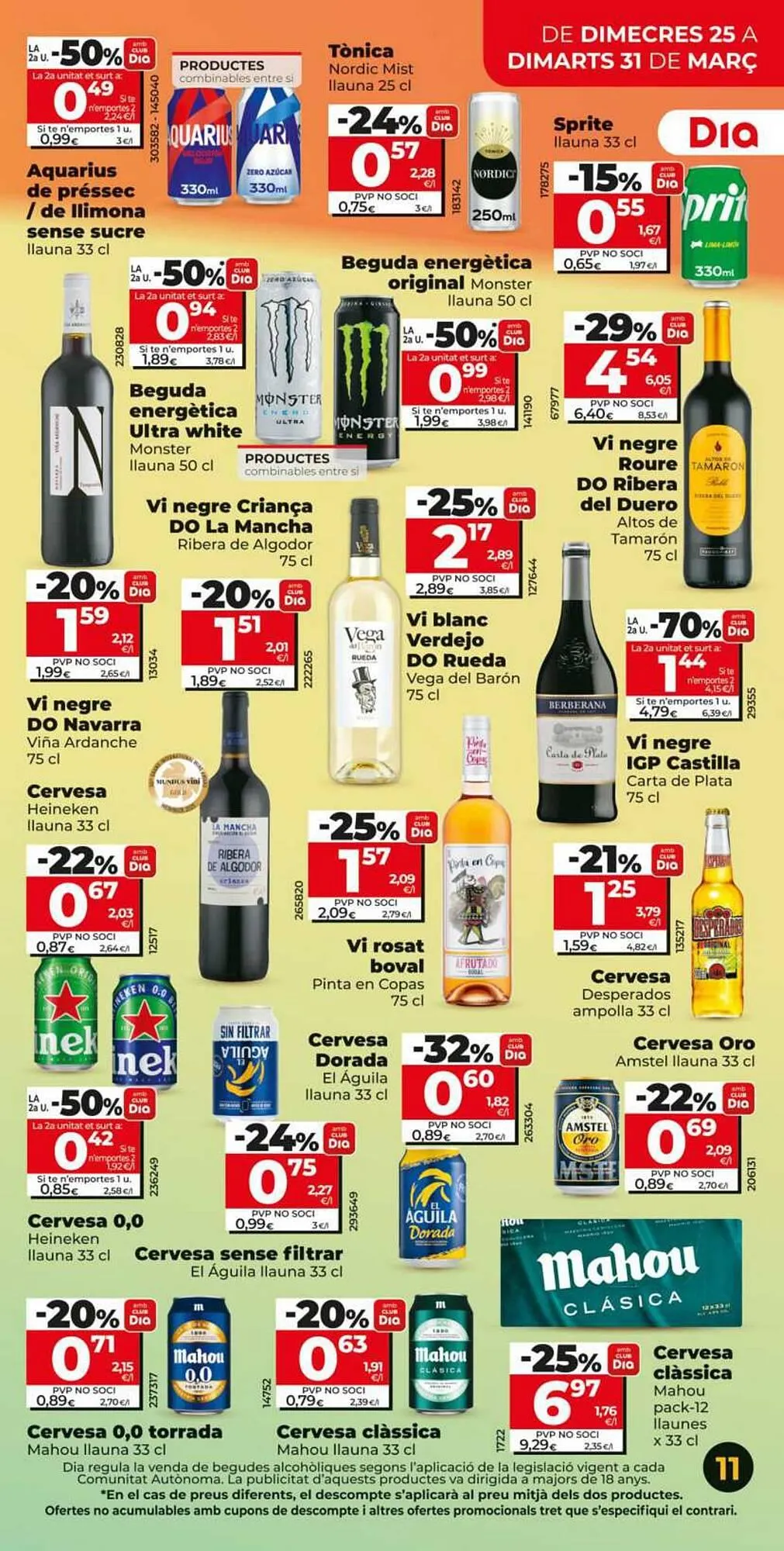 Catálogo de Folleto Dia 25 de marzo al 31 de marzo 2026 - Página 11