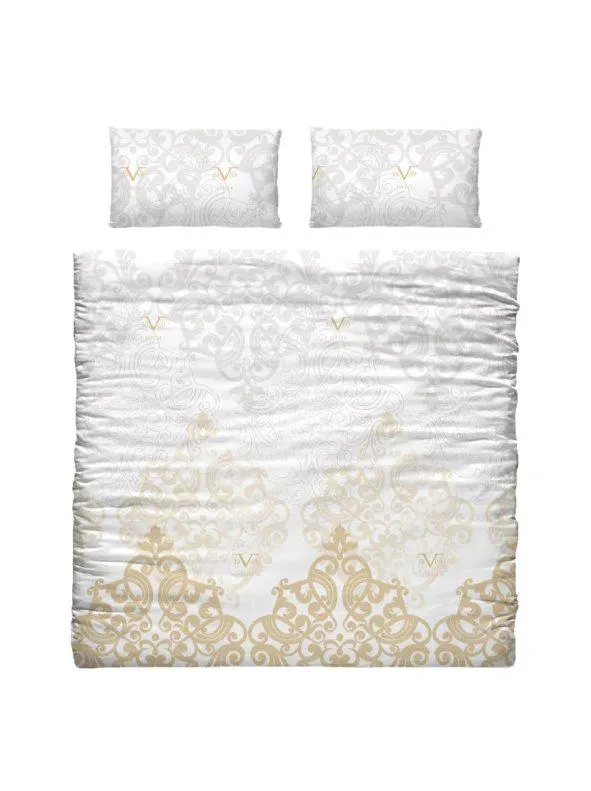 Conjunto funda nórdica y 2 fundas de almohada 100% algodón