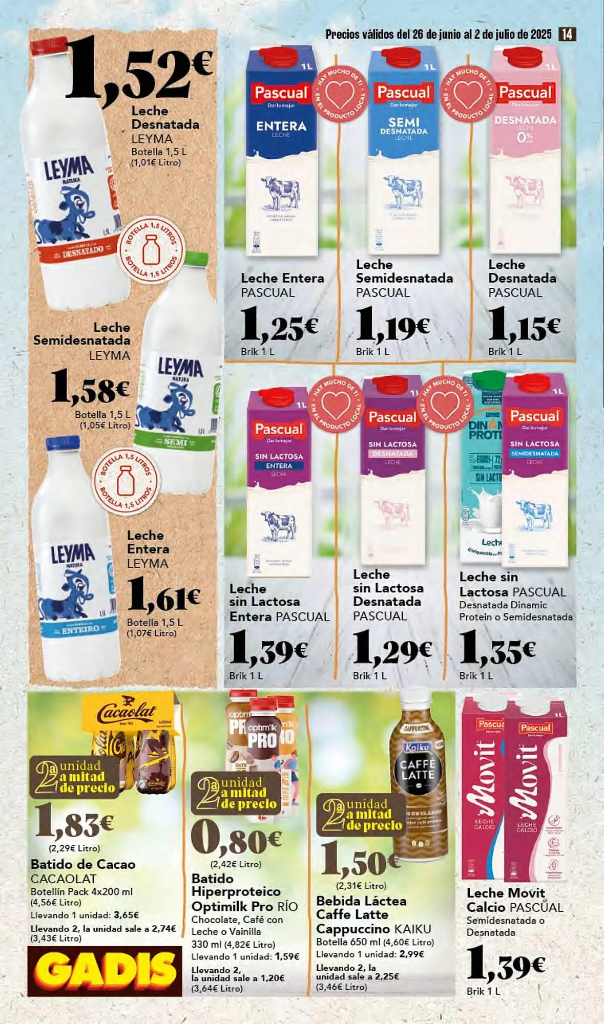 Catálogo de Folleto Gadis 26 de junio al 2 de julio 2025 - Página 14