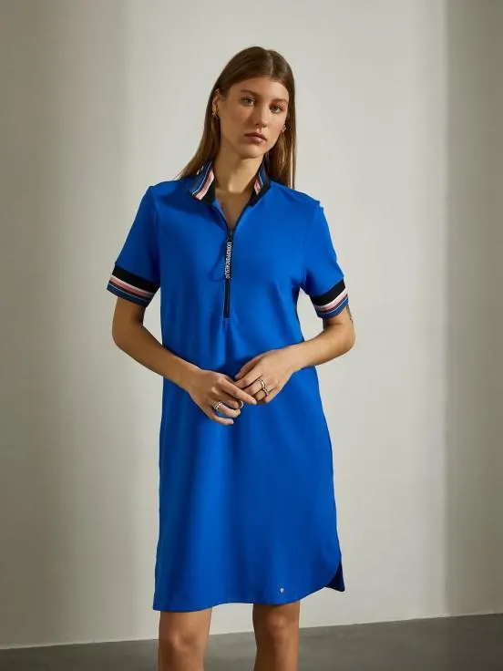 Vestido corto de punto en punto roma