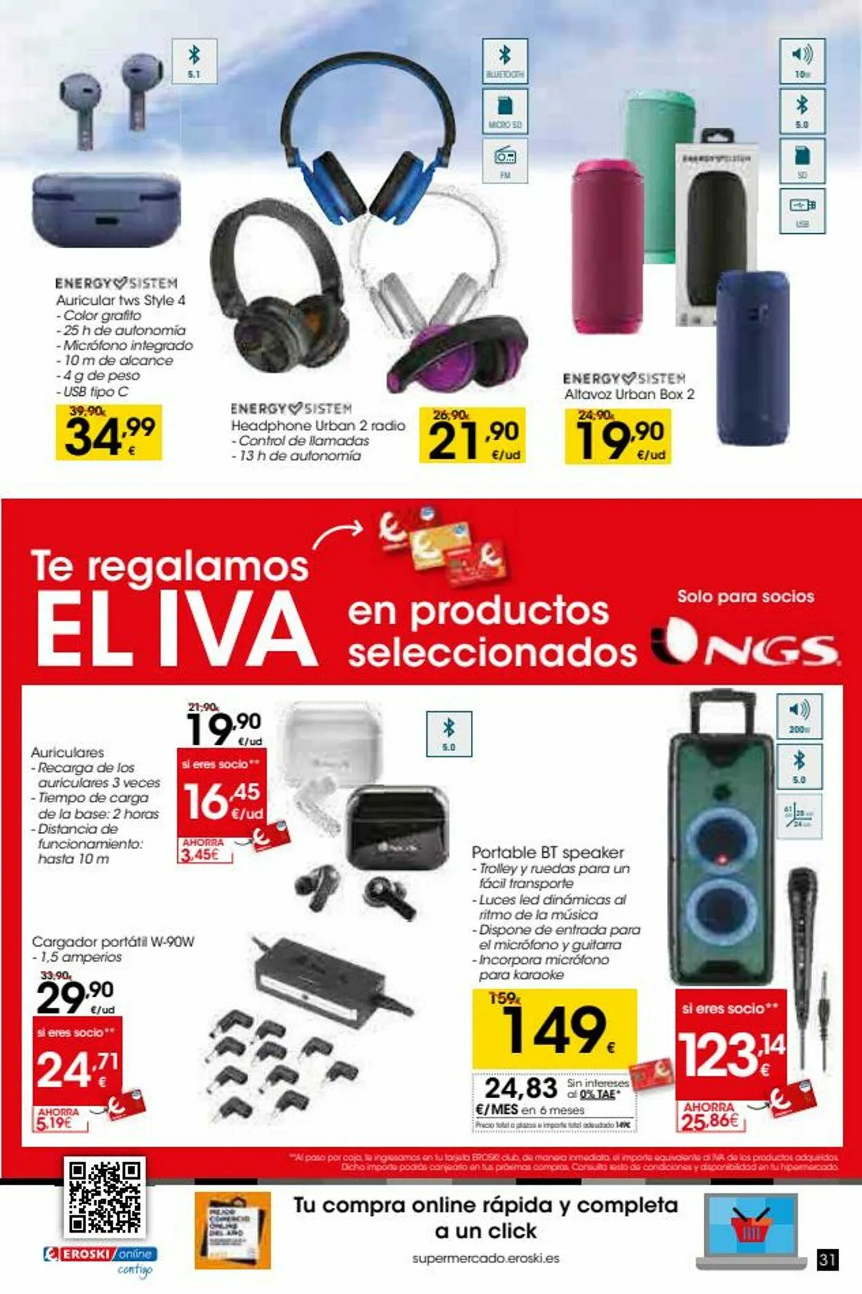 Catálogo de Eroski Oferta actual 18 de marzo al 1 de abril 2025 - Página 31