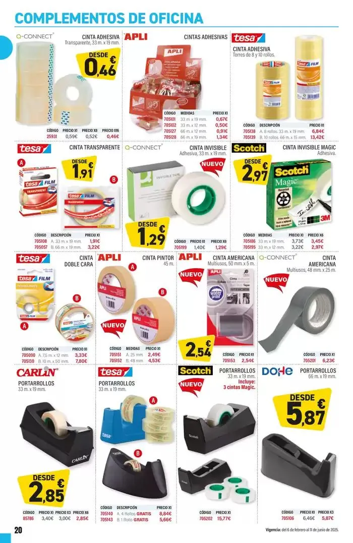 Catálogo de ESPECIAL ARCHIVO 6 de febrero al 11 de junio 2025 - Página 20