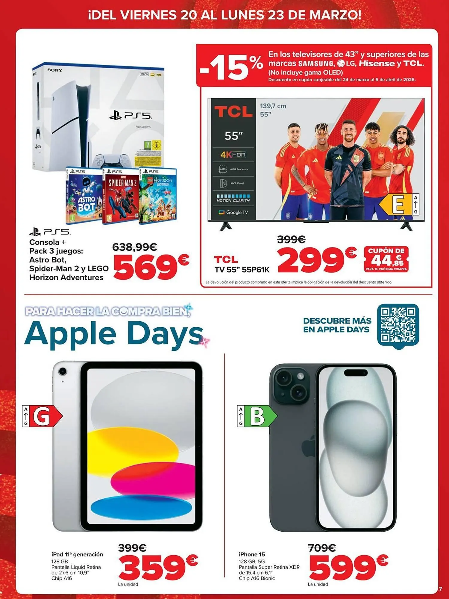 Catálogo de Folleto Carrefour 20 de marzo al 23 de marzo 2026 - Página 7