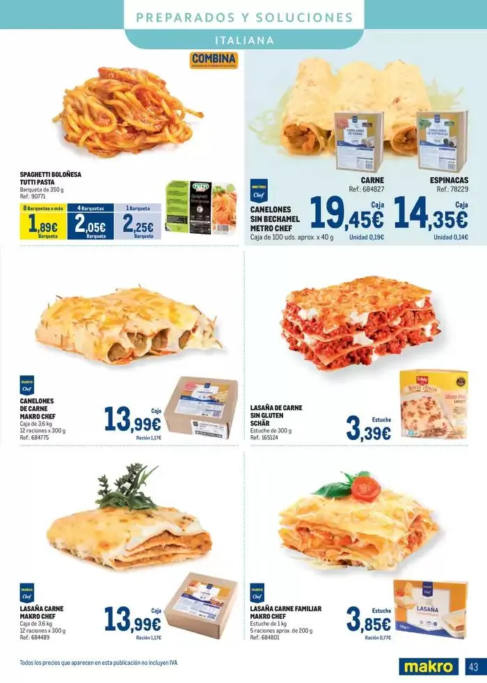 Catálogo de Especial Congelados Centro 5 de mayo al 1 de junio 2025 - Página 43