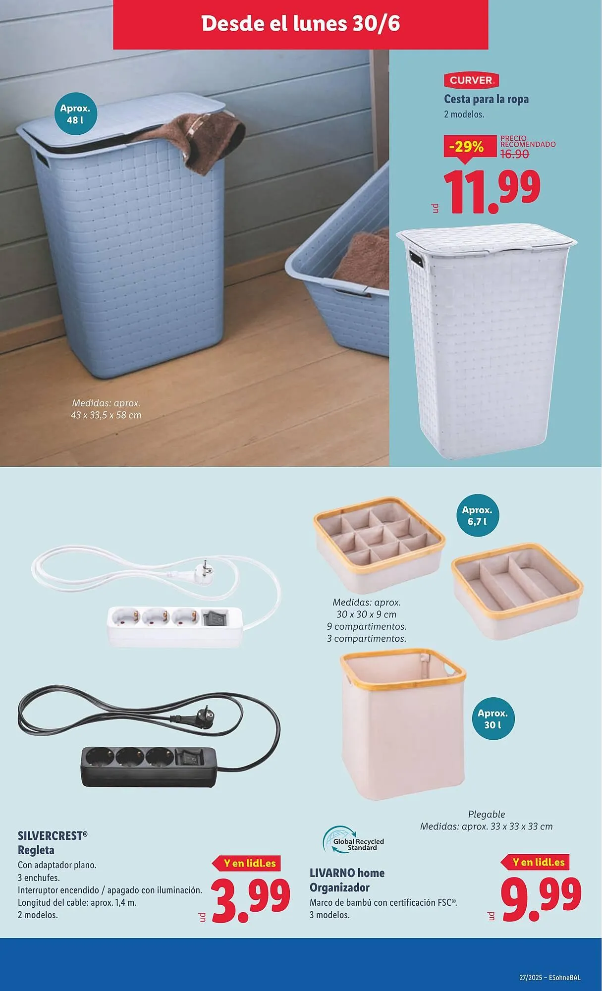 Catálogo de Folleto Lidl 30 de junio al 6 de julio 2025 - Página 13