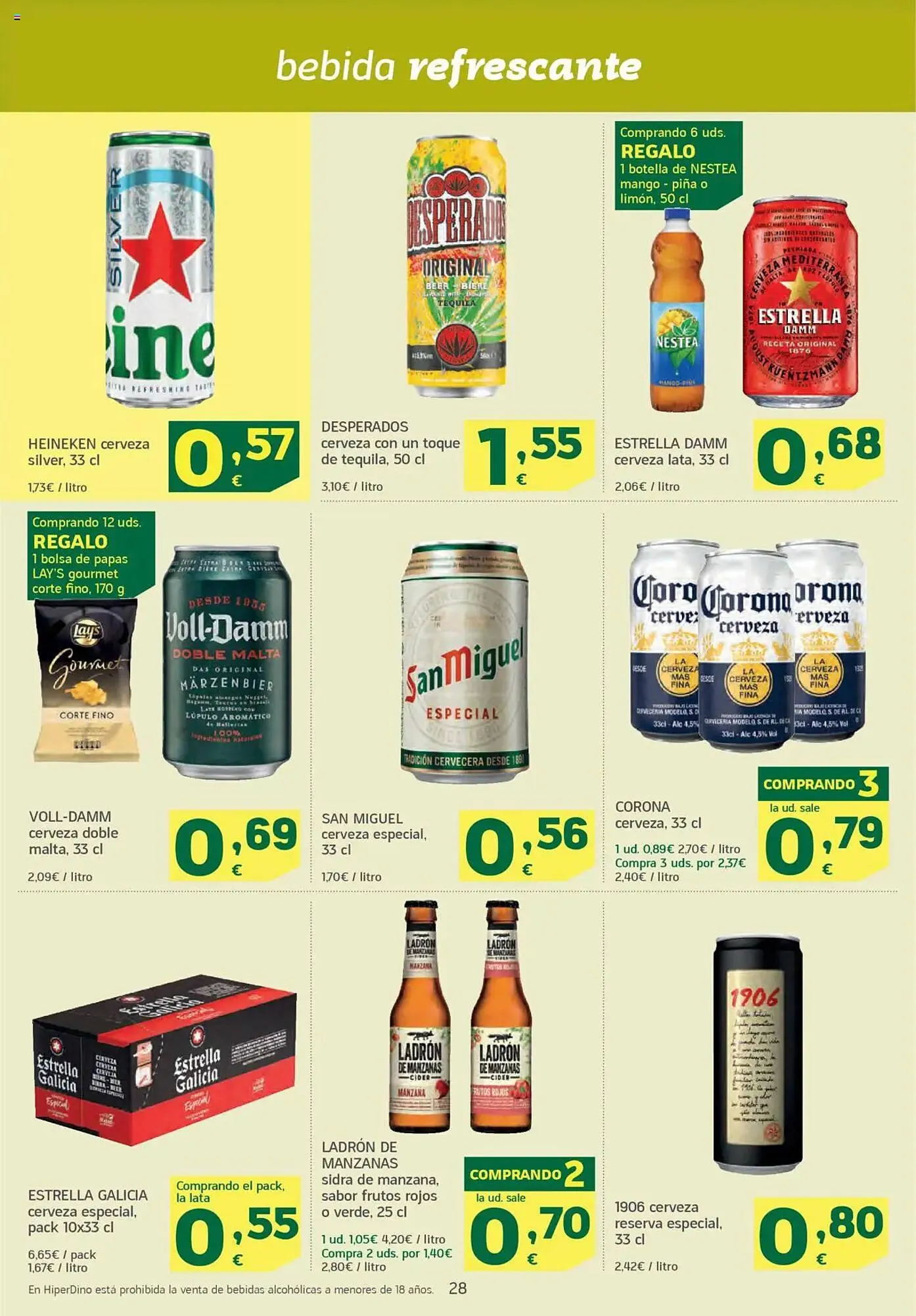 Catálogo de Folleto HiperDino 26 de agosto al 8 de septiembre 2025 - Página 28