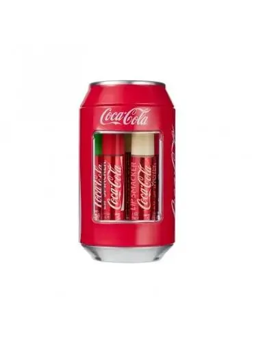 COCA-COLA LATA CON 6 BÁLSAMOS LABIALES