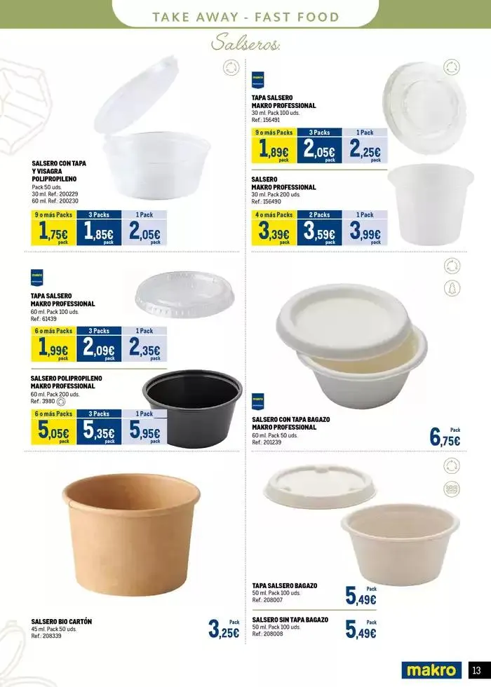 Catálogo de Catalogo Desechables Take Away Centro 20 de mayo al 1 de junio 2025 - Página 13
