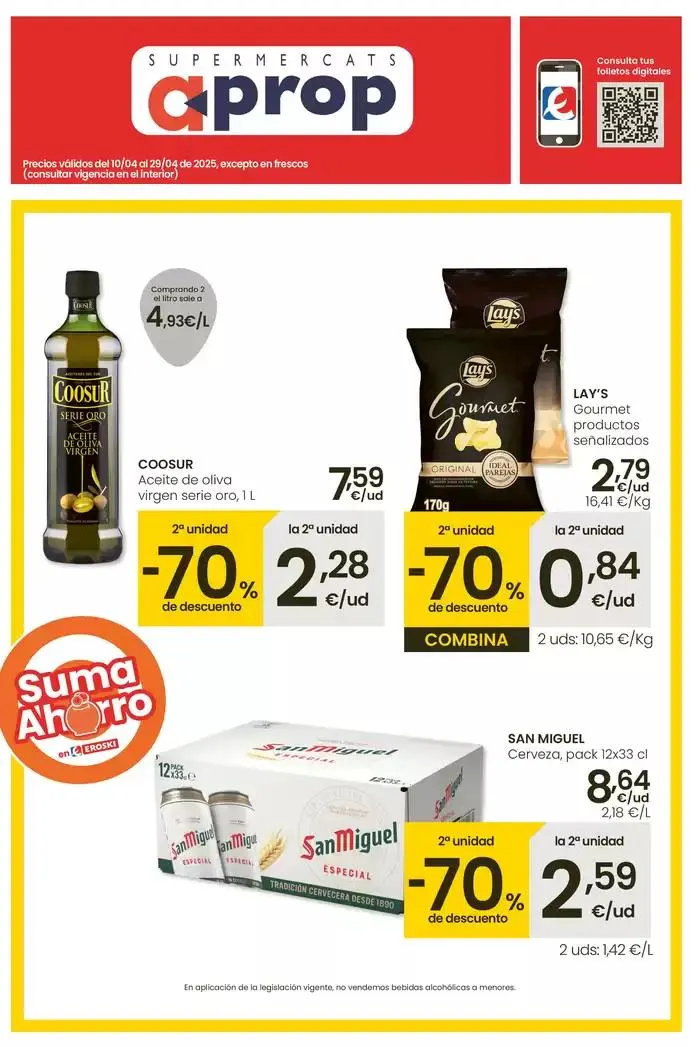 Catálogo de SUMA AHORRO Aprop 10 de abril al 29 de abril 2025 - Página 1