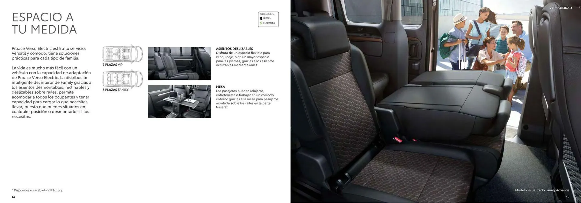 Catálogo de Catálogo Proace Verso Electric 100% eléctrico 26 de junio al 26 de junio 2025 - Página 8