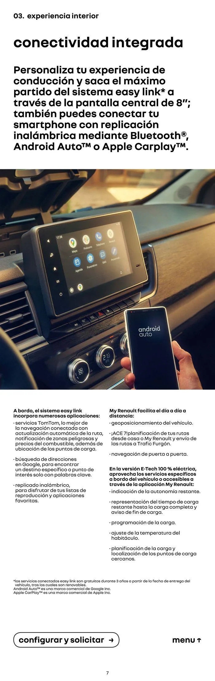 Catálogo de Renault Trafic Furgón E-Tech 100% Eléctrico 18 de julio al 18 de julio 2025 - Página 7