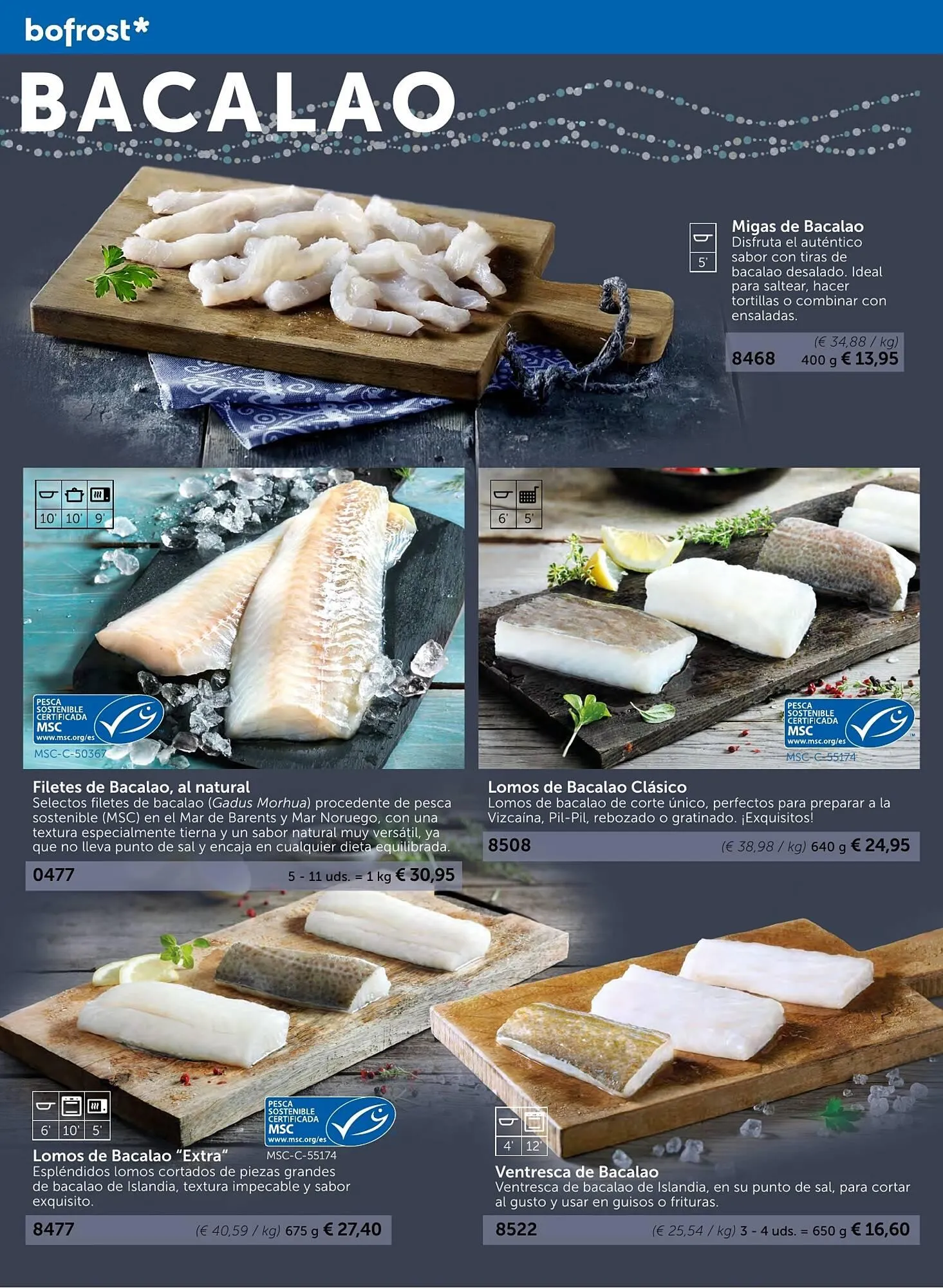 Catálogo de Folleto Bofrost 13 de septiembre al 31 de diciembre 2024 - Página 14