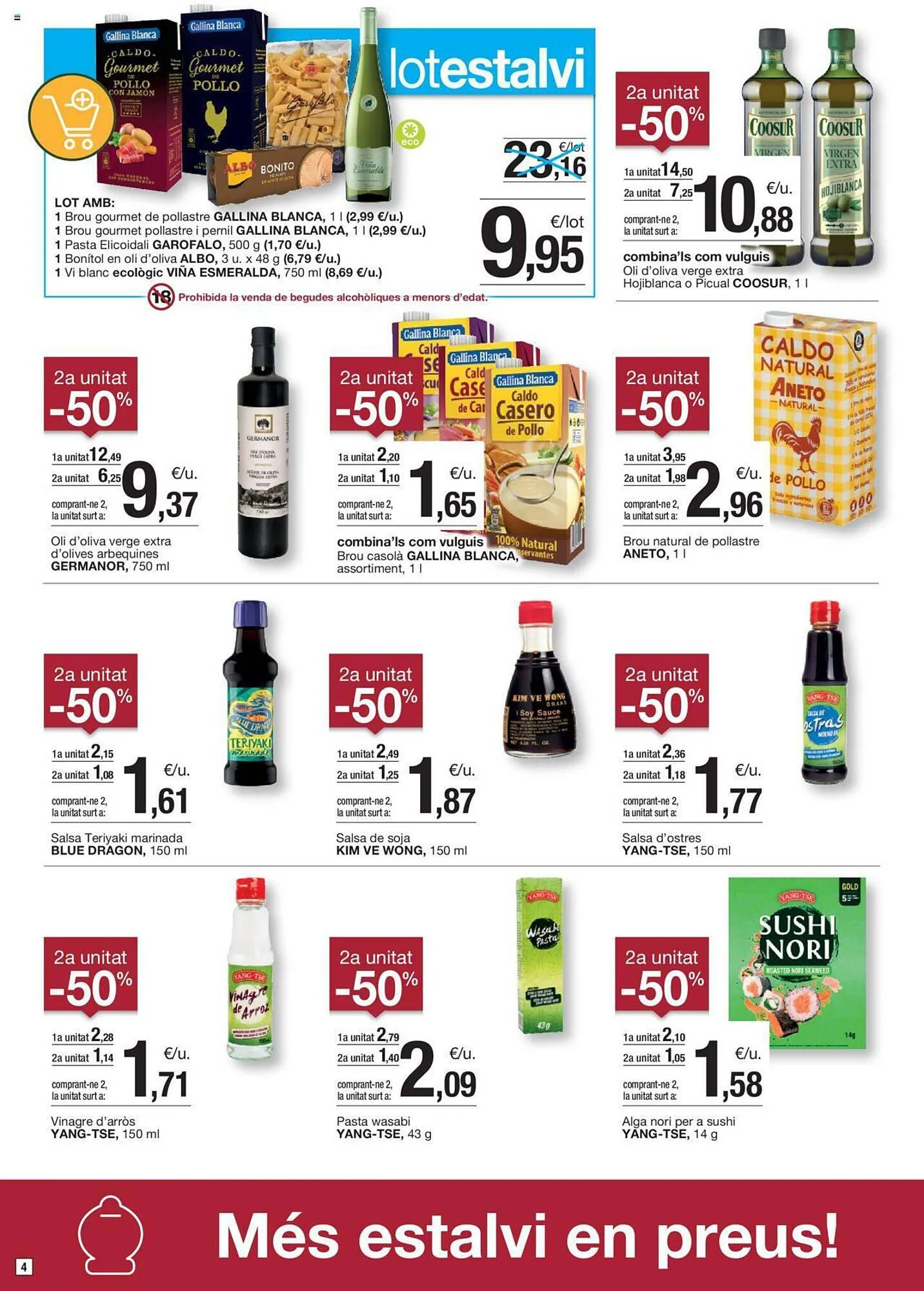 Catálogo de Folleto BonpreuEsclat 7 de noviembre al 20 de noviembre 2023 - Página 4