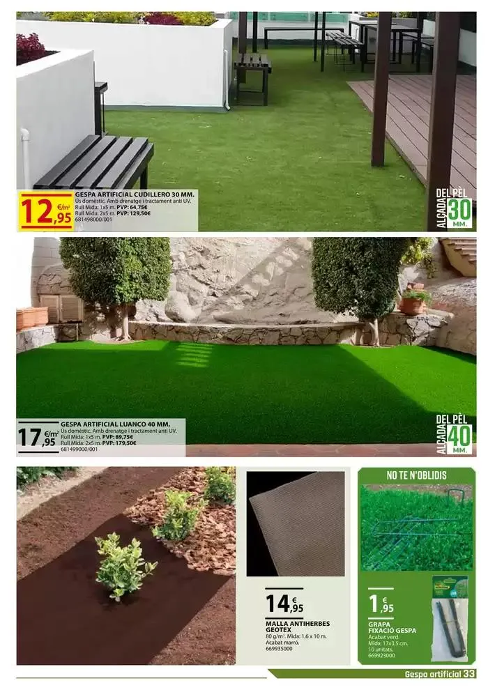 Catálogo de Jardins i terrasses 10 de abril al 29 de junio 2025 - Página 33