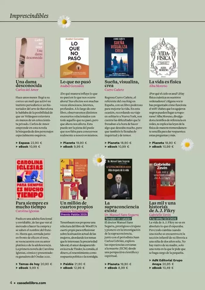 Catálogo de Casa del Libro Comparte lo que lees 1 de marzo al 31 de marzo 2025 - Página 4
