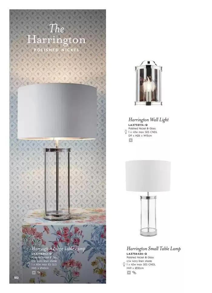 Catálogo de Lighting & Mirror Collection 12 de marzo al 31 de agosto 2025 - Página 104