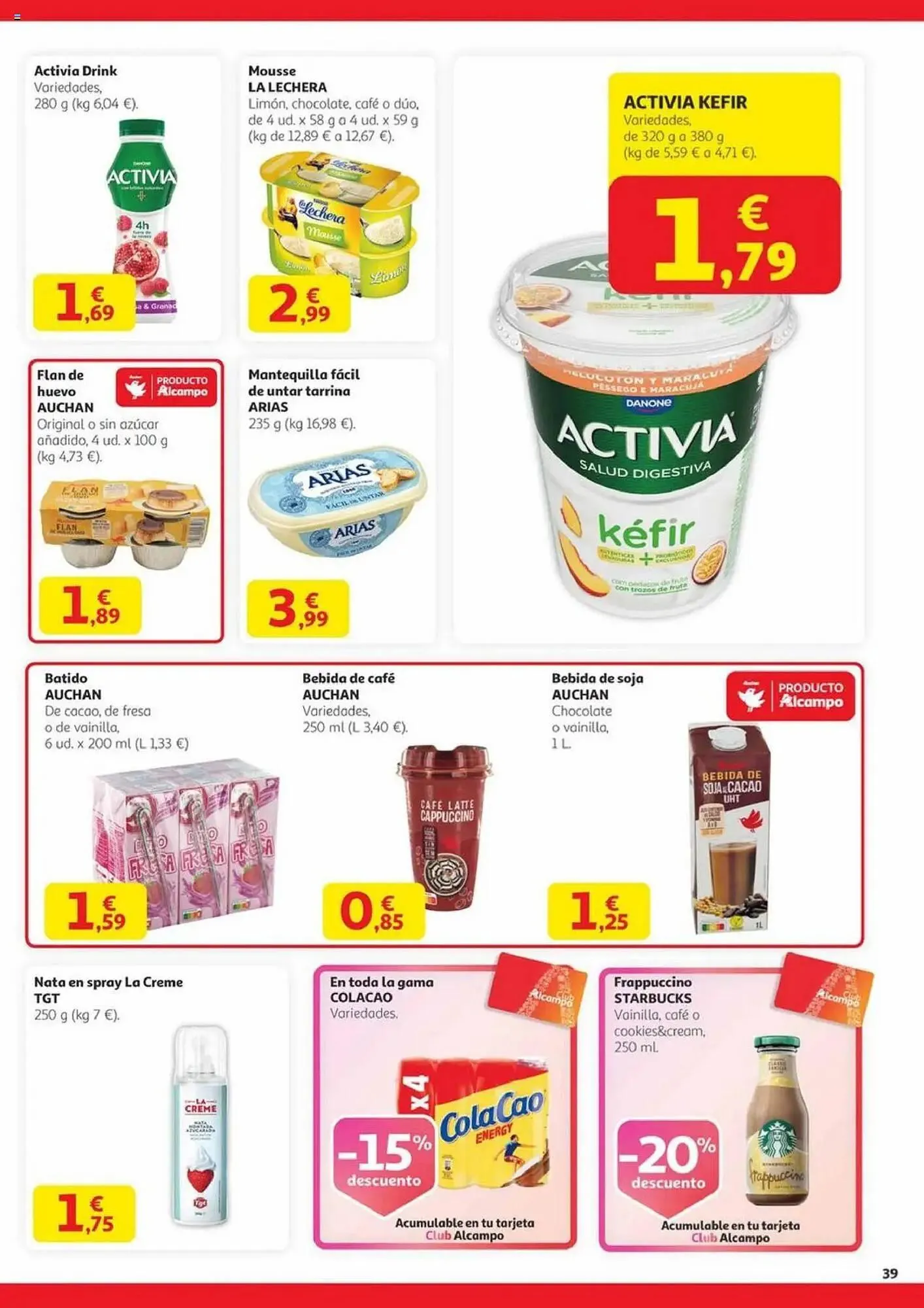 Catálogo de Folleto Alcampo 14 de agosto al 27 de agosto 2025 - Página 39