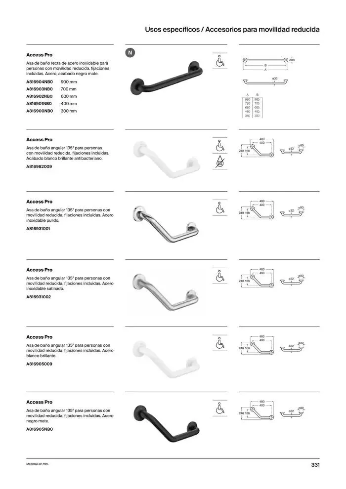 Catálogo de Colecciones de Baño, Muebles y Accesorios 9 de enero al 31 de diciembre 2025 - Página 333