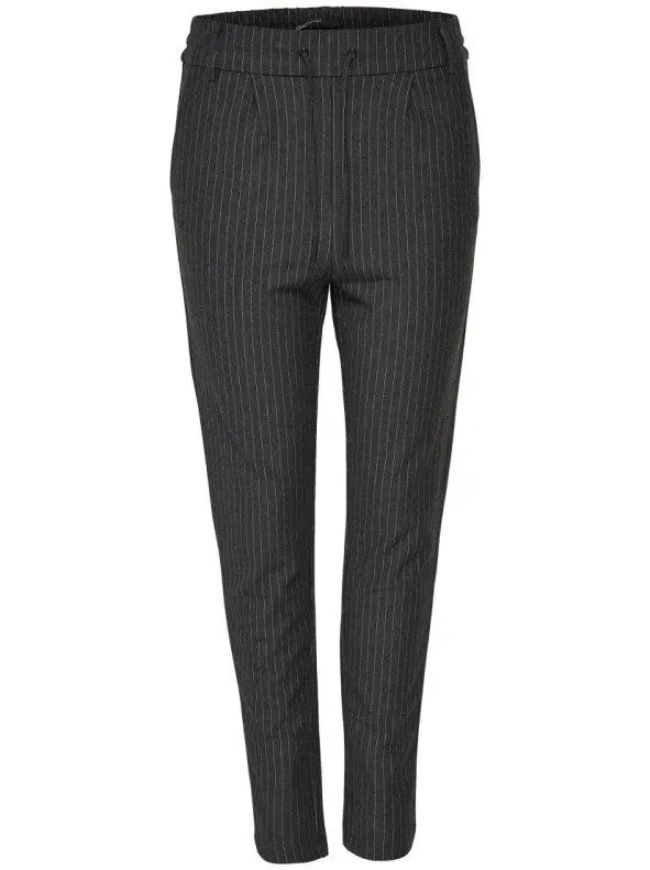 Pantalón largo mujer con raya diplomática