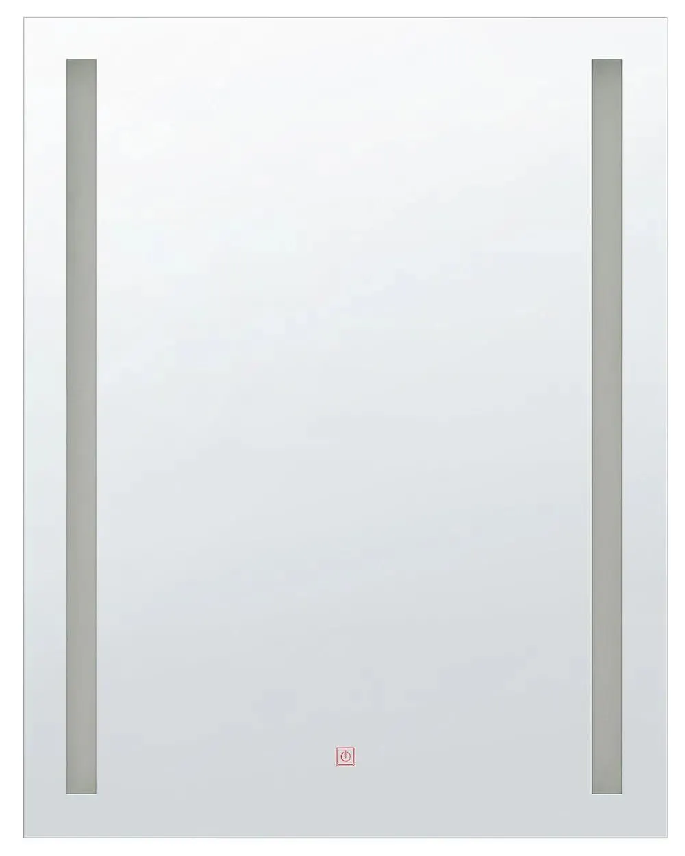 Espejo LED de baño MARTINET 70 cm 90 cm Plateado