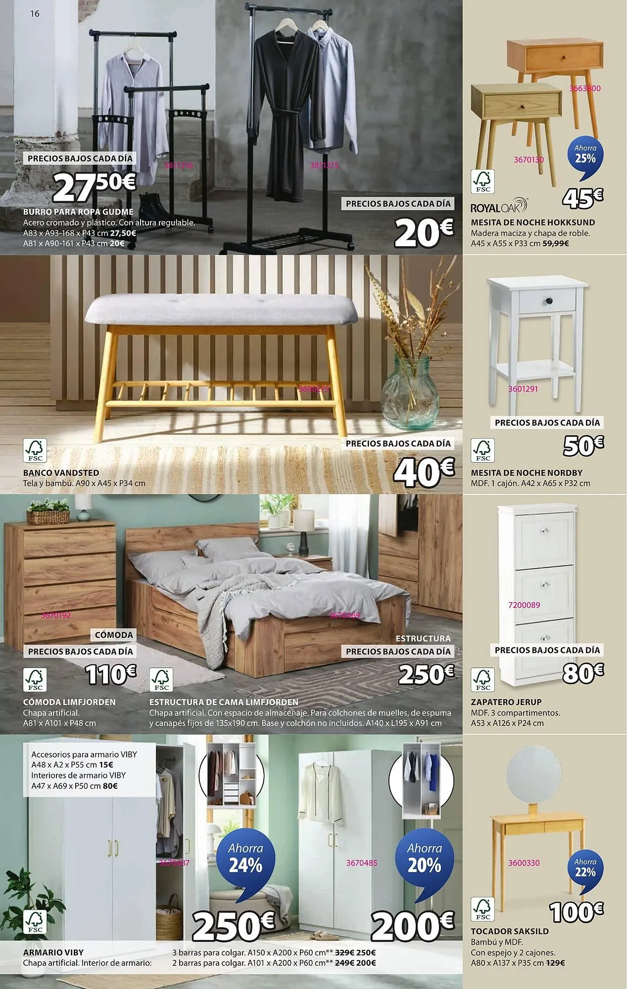 Catálogo de Folleto JYSK 15 de mayo al 11 de junio 2025 - Página 16