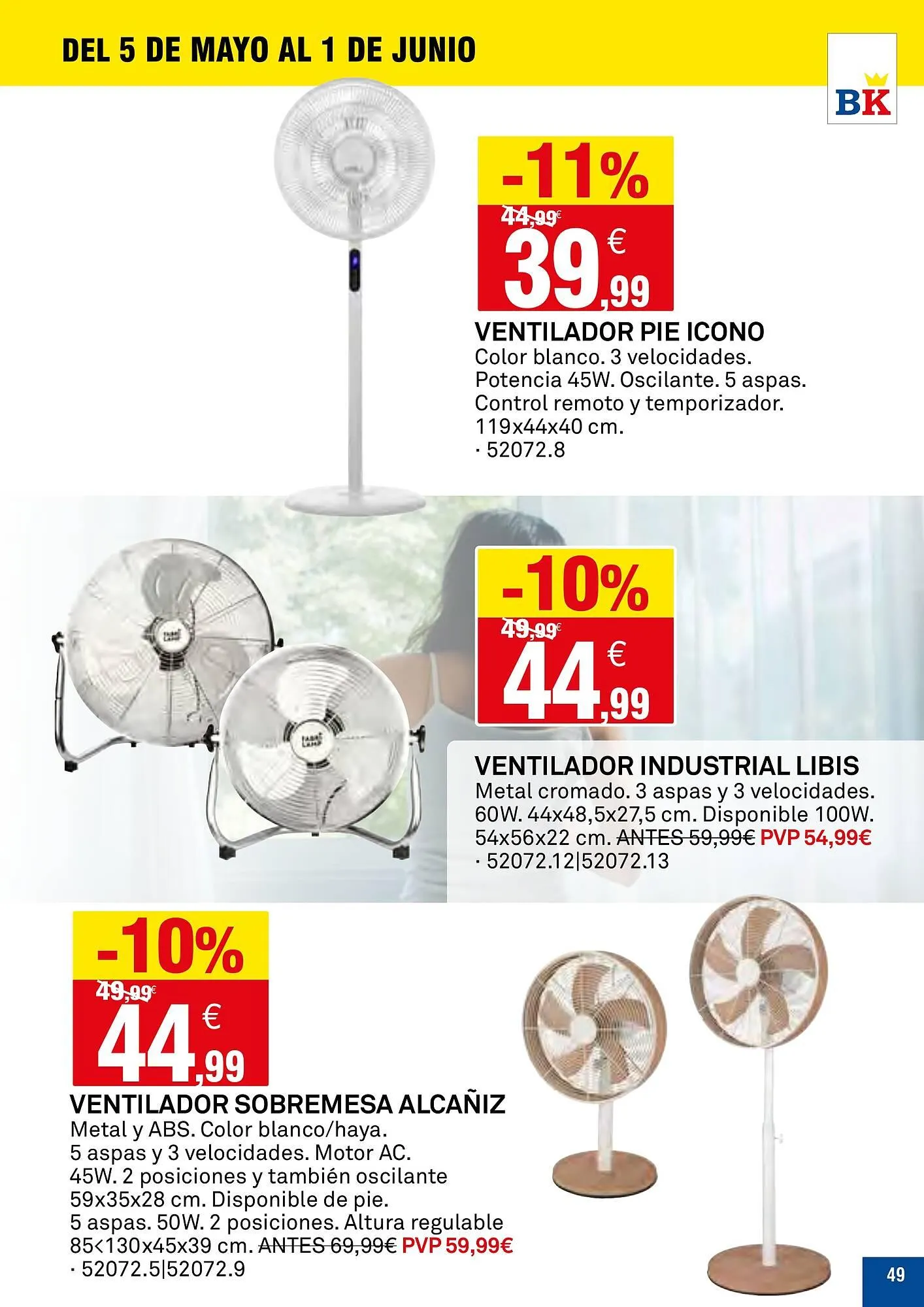 Catálogo de Folleto Bricoking 5 de mayo al 1 de junio 2025 - Página 49