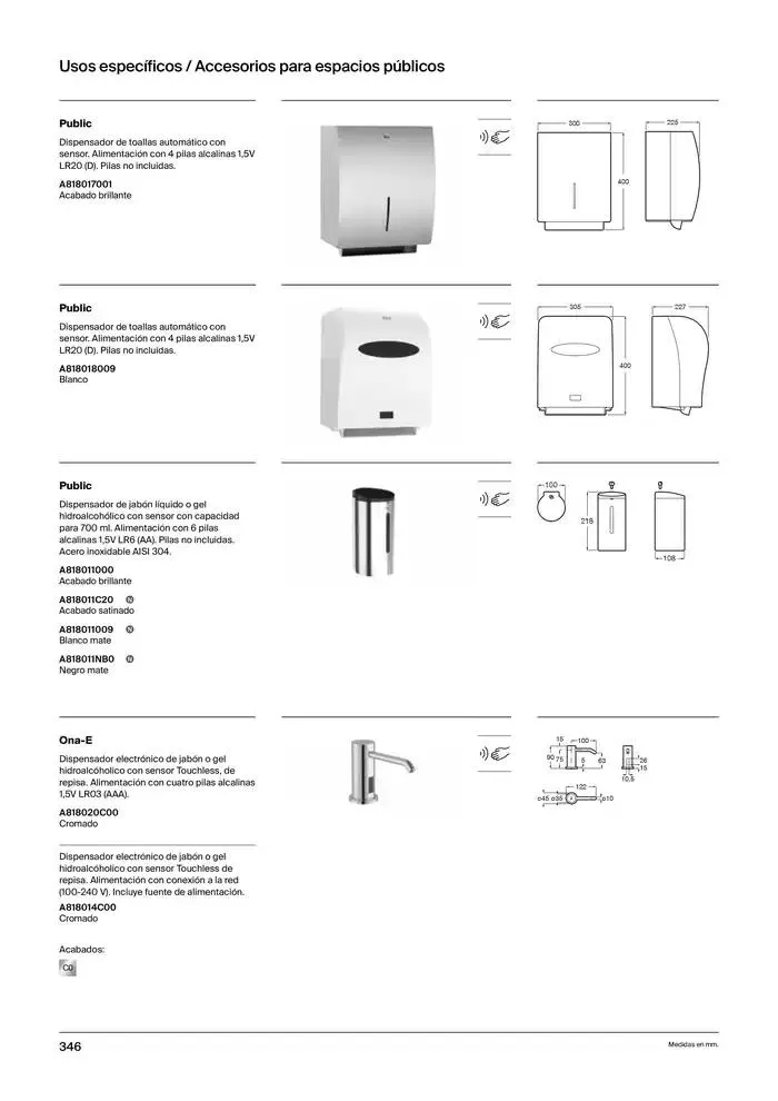 Catálogo de Colecciones de Baño, Muebles y Accesorios 9 de enero al 31 de diciembre 2025 - Página 348