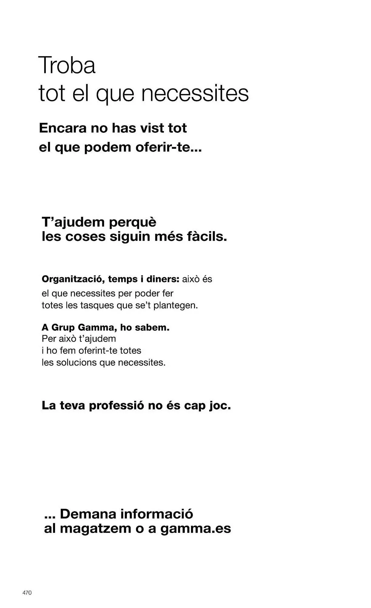 Catálogo de Folleto Grup Gamma 1 de febrero al 31 de diciembre 2023 - Página 472