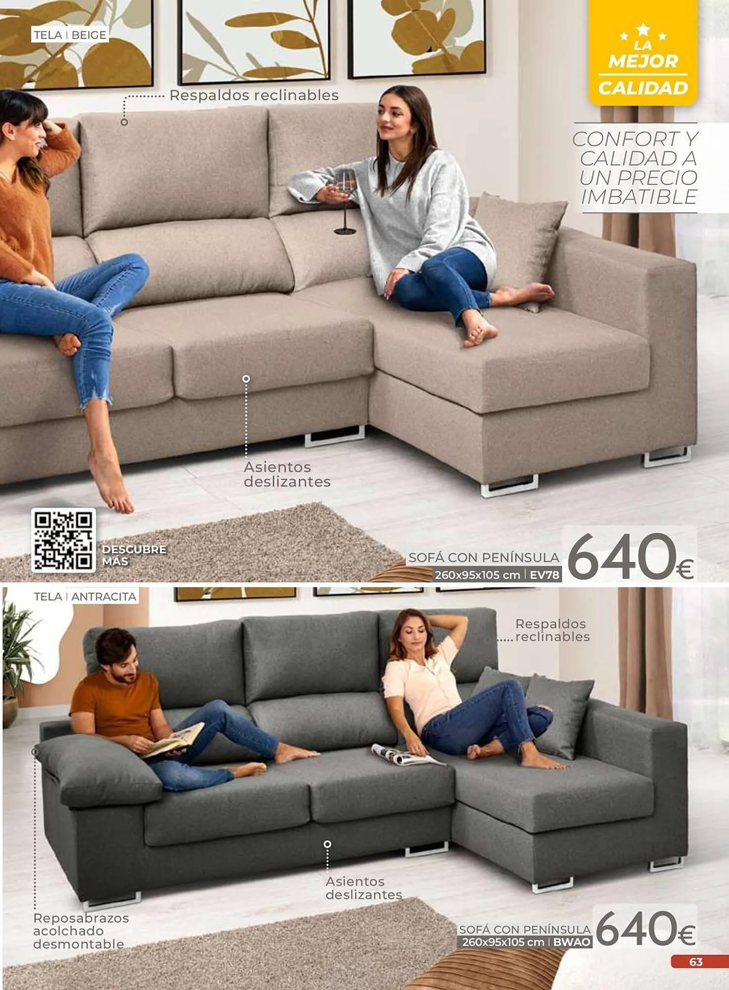 Catálogo de Catálogo Mondo Convenienza 2 de octubre al 28 de febrero 2026 - Página 65