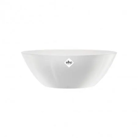 MACETERO BRUSSELS DIAMOND BLANCO OVAL 36CM