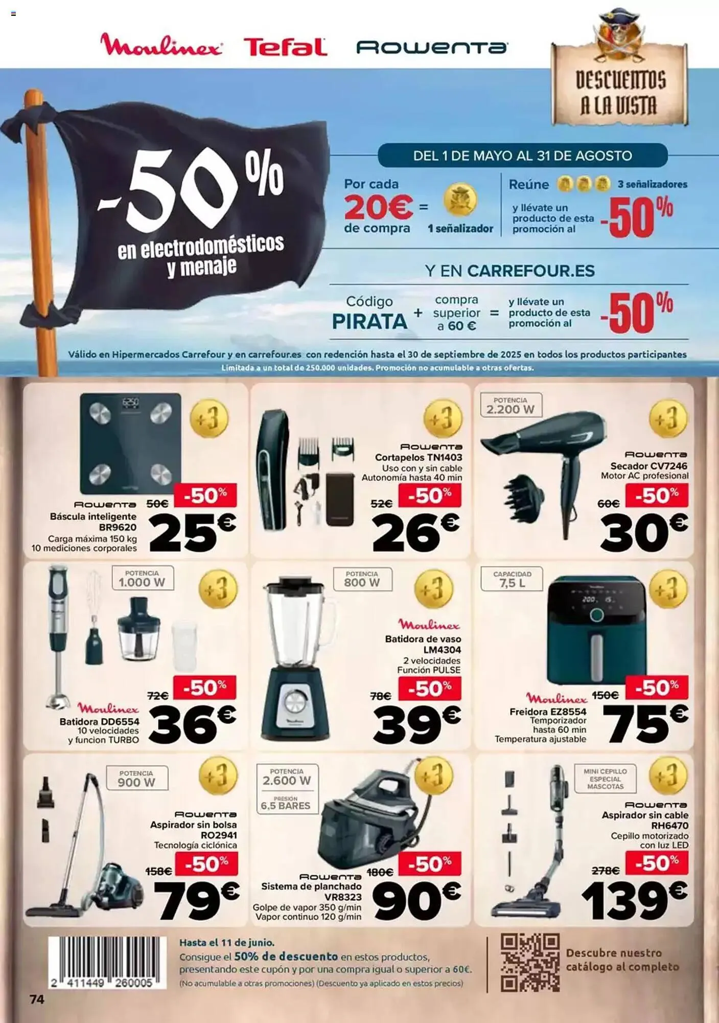 Catálogo de Folleto Carrefour 27 de mayo al 11 de junio 2025 - Página 74