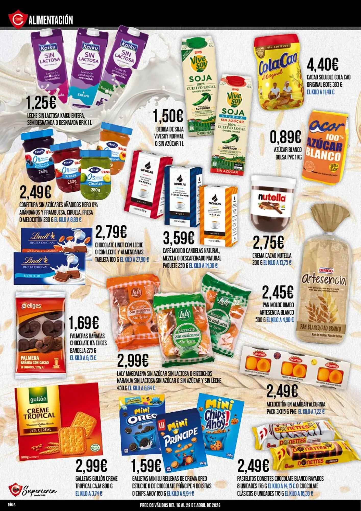 Catálogo de Folleto Claudio 16 de abril al 29 de abril 2026 - Página 6