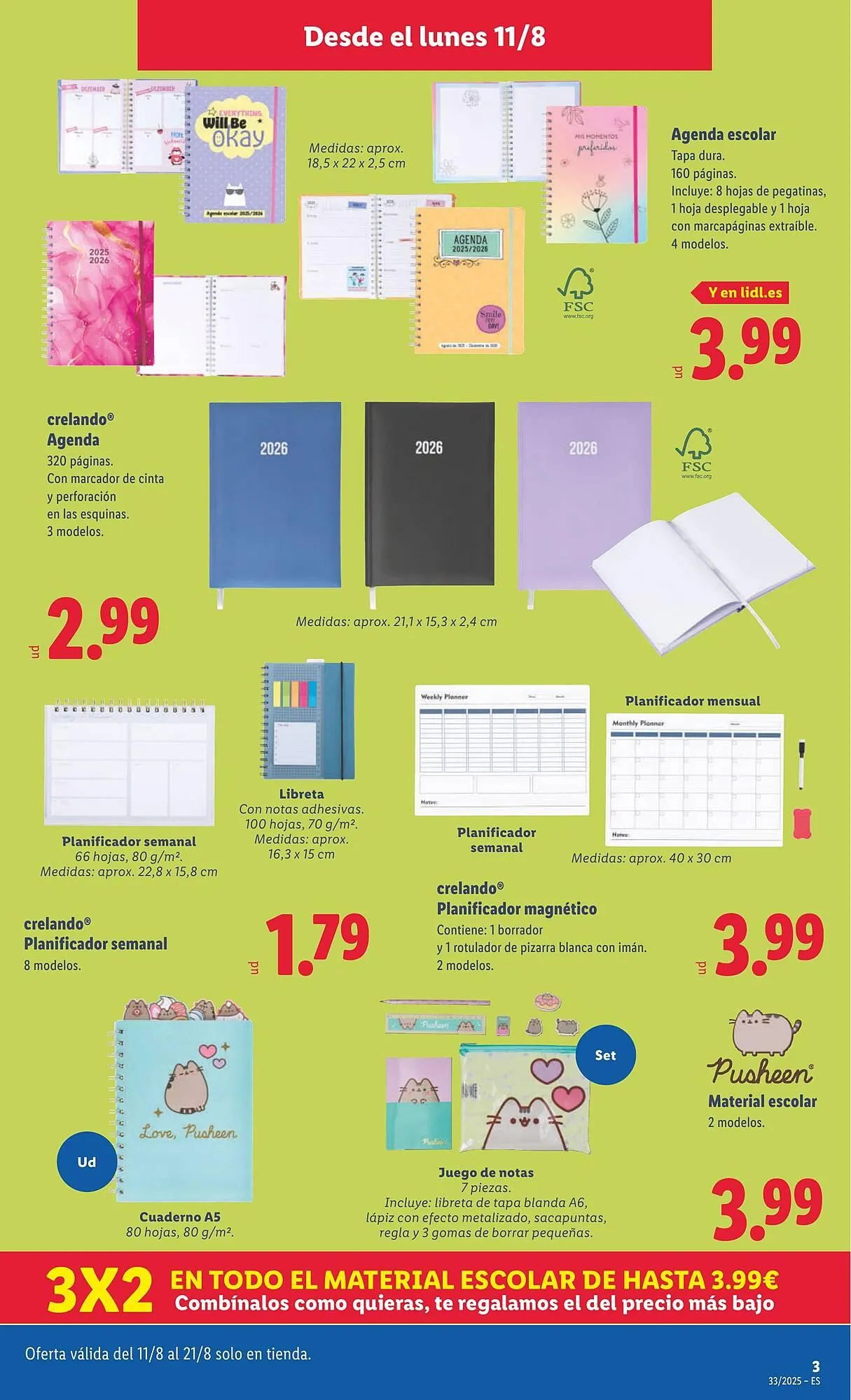 Catálogo de Folleto Lidl 11 de agosto al 17 de agosto 2025 - Página 3