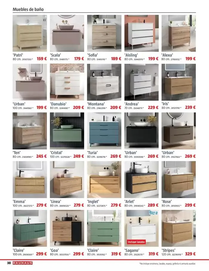 Catálogo de Renueva baños y cocinas 27 de febrero al 25 de marzo 2025 - Página 38