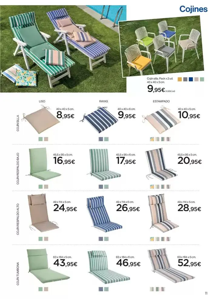 Catálogo de Terraza y Jardín 9 de abril al 4 de mayo 2025 - Página 11