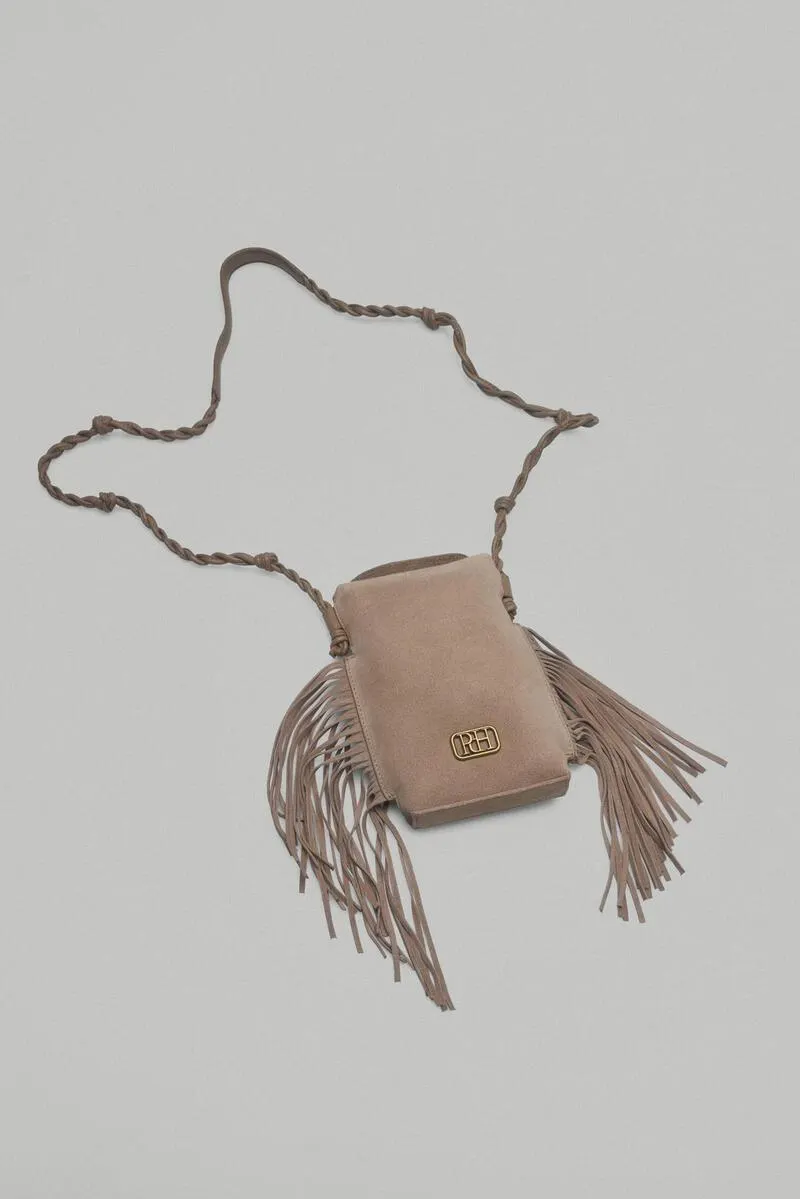 MINI BOLSO BANDOLERA DE PIEL SERRAJE