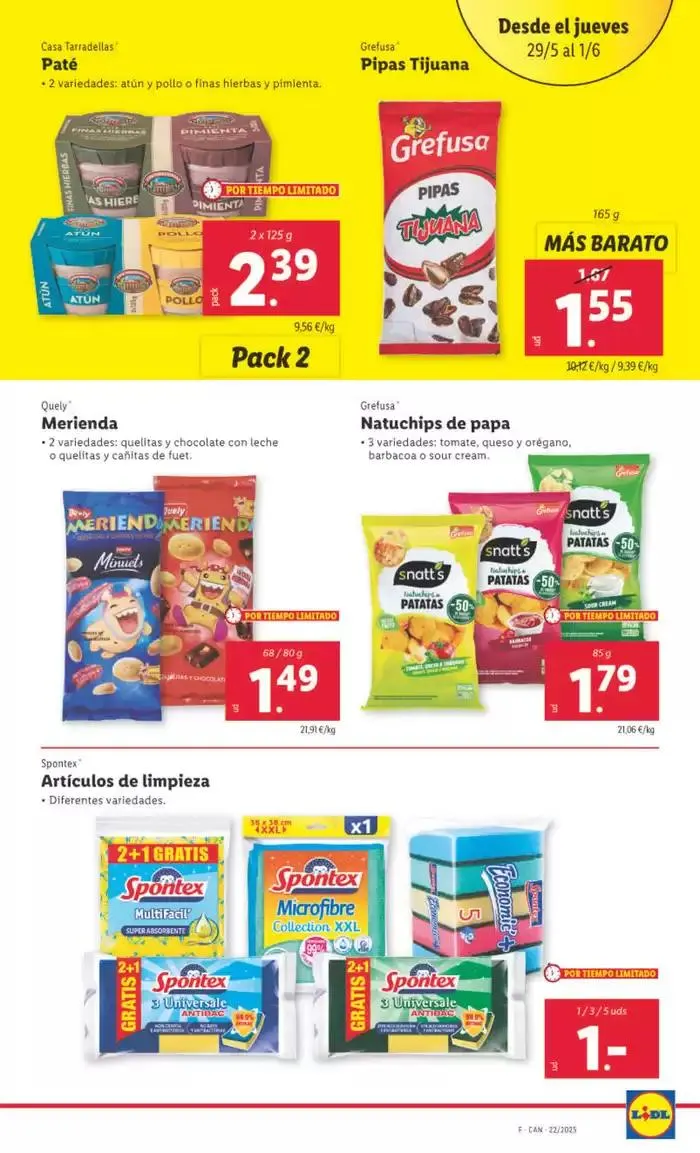Catálogo de № 1 PRECIO - Ofertas válidas del 26/05 al 01/06 26 de mayo al 1 de junio 2025 - Página 27