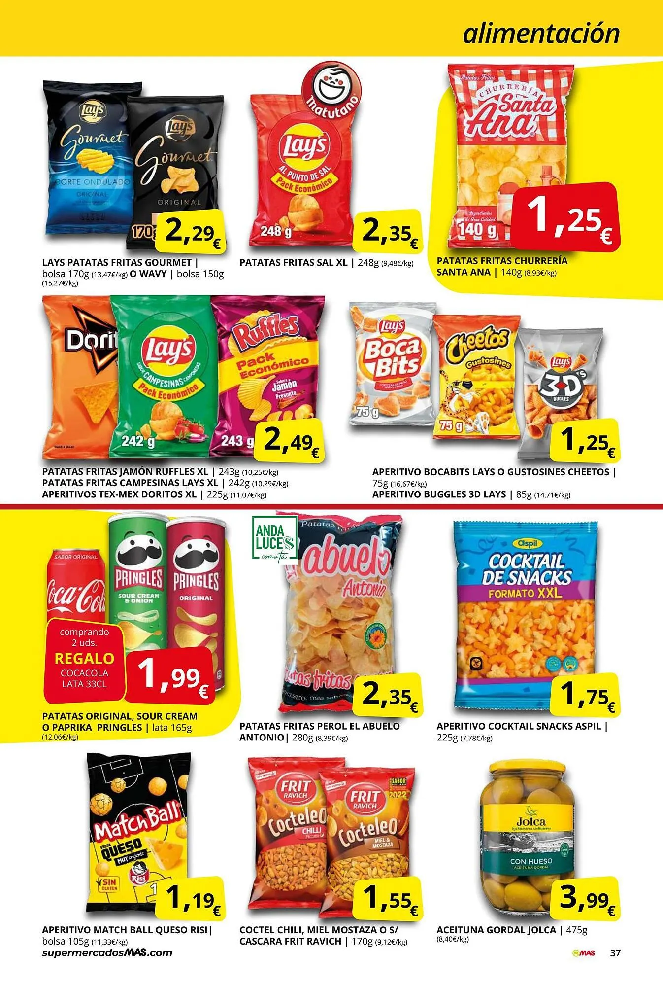 Catálogo de Folleto Supermercados MAS 29 de agosto al 30 de septiembre 2025 - Página 37