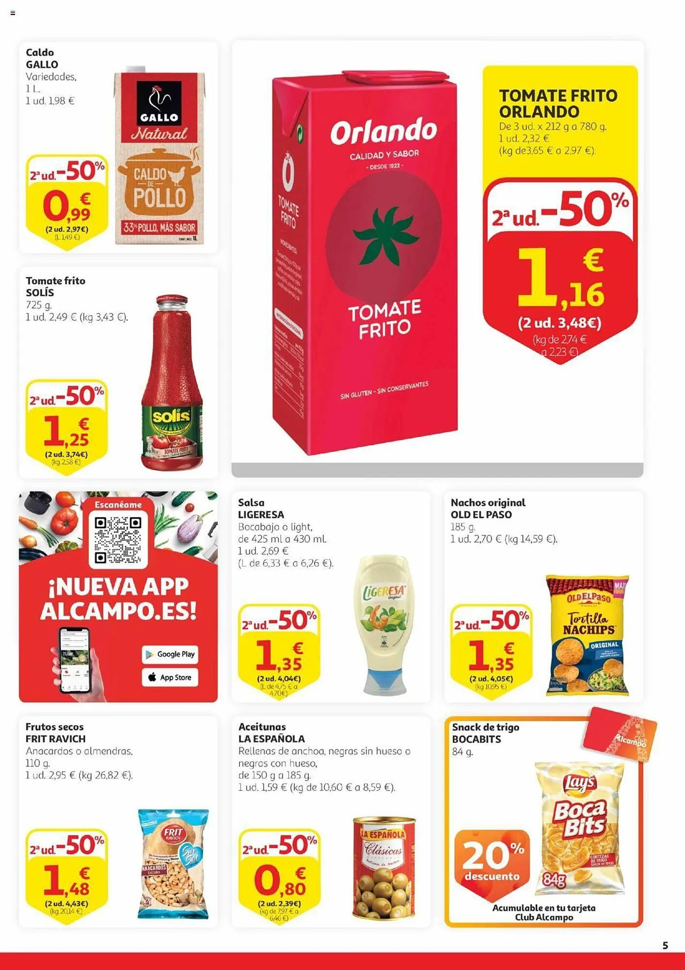 Catálogo de Folleto Alcampo 26 de septiembre al 9 de octubre 2024 - Página 5