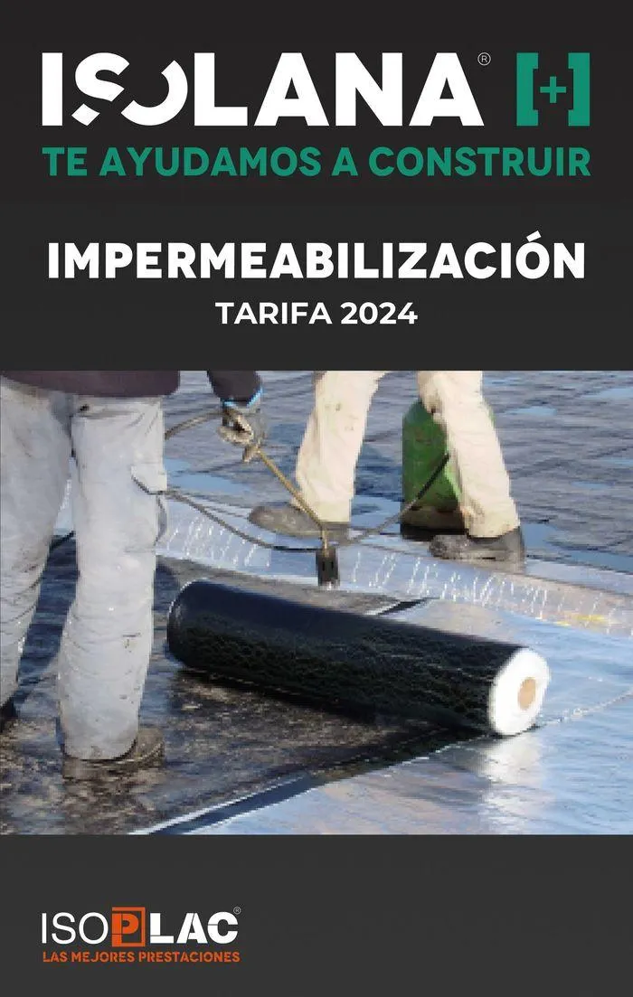 Catálogo de IMPERMEABILIZACIÓN – TARIFA ISOLANA 2024 29 de agosto al 31 de diciembre 2024 - Página 1